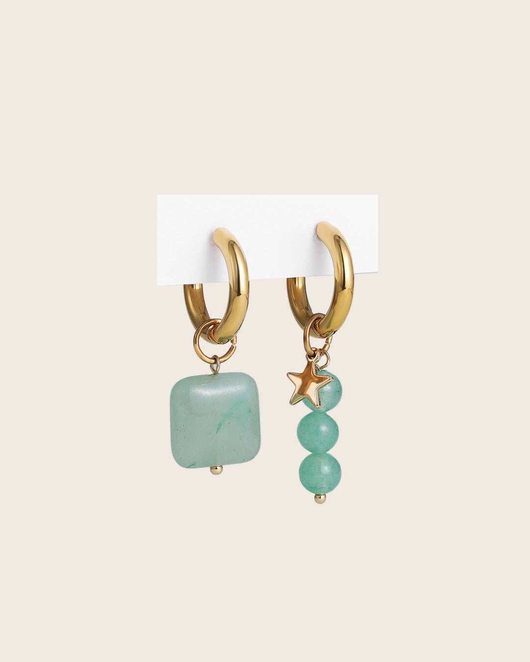 Asymmetry Drop Earrings