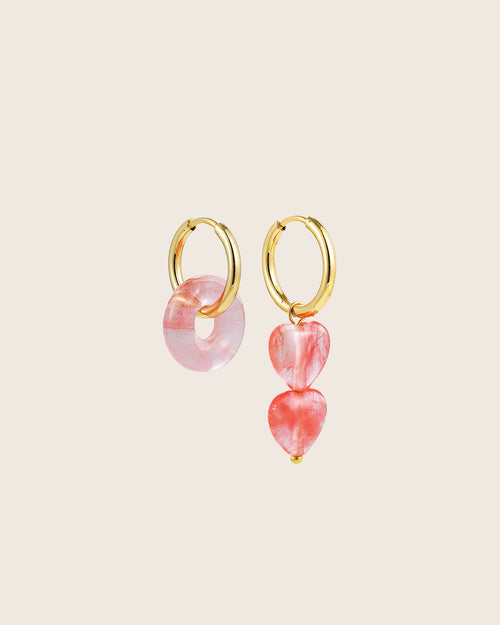 Asymmetry Drop Earrings