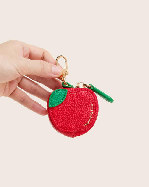Apple Charm Coin Purse