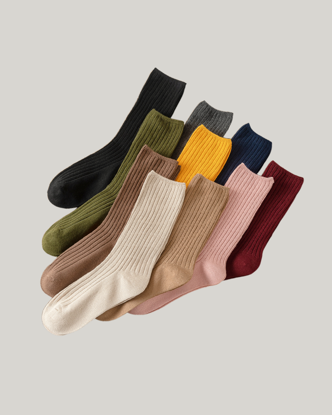 Cosy Cotton Daily Socks (10Pairs)