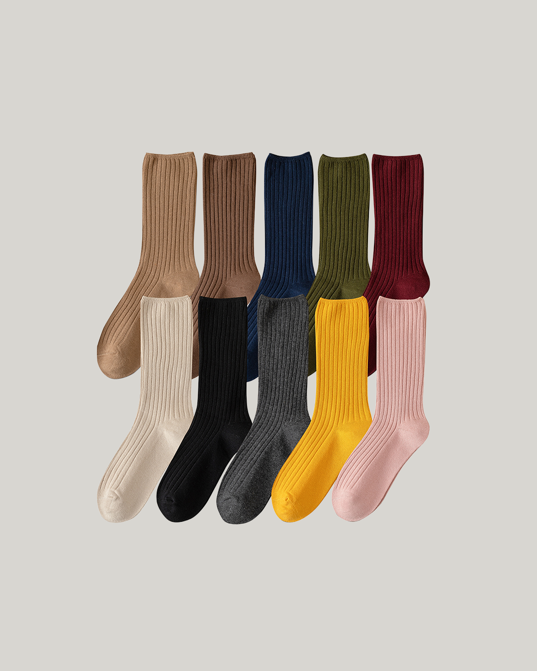 Cosy Cotton Daily Socks (10Pairs)