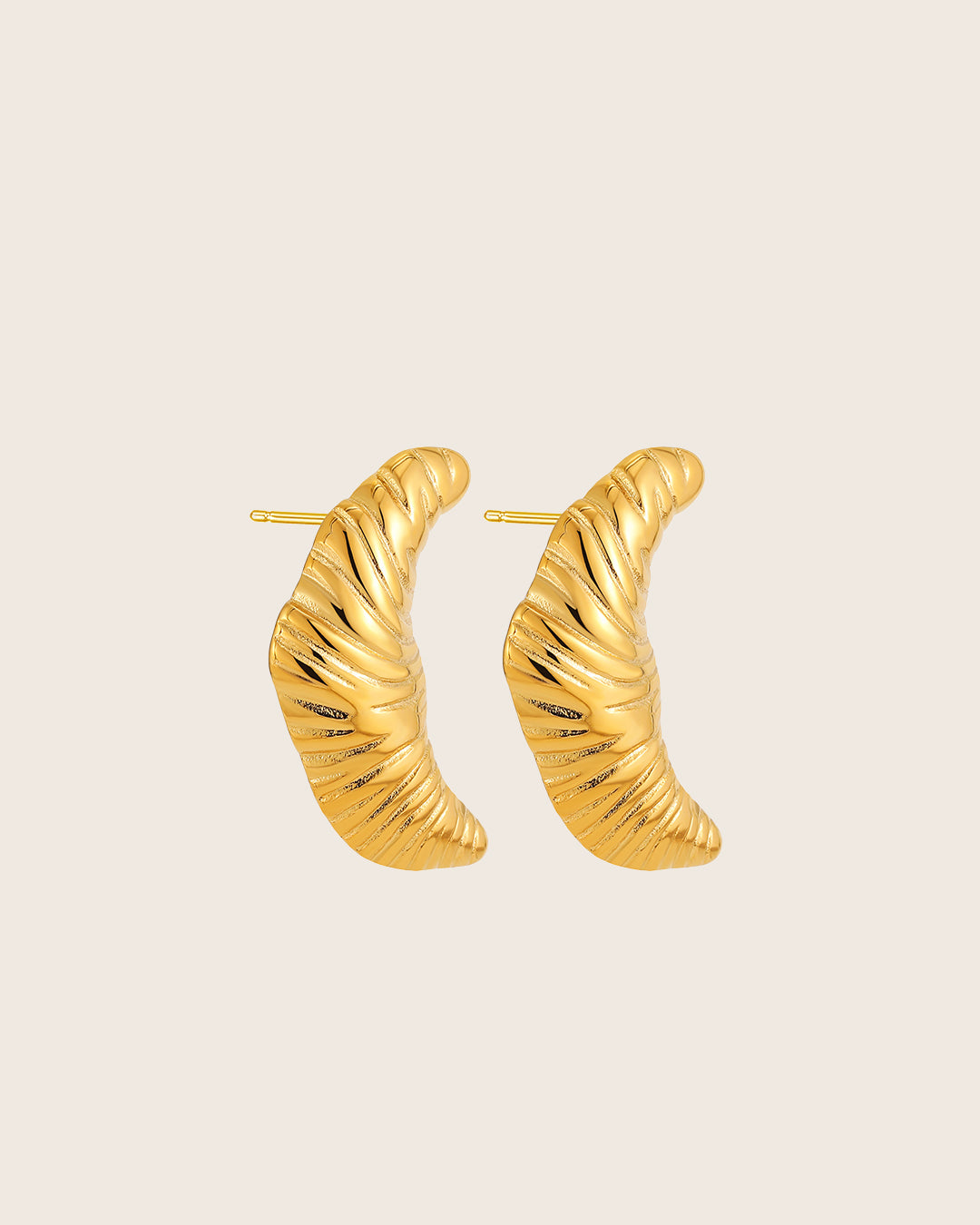 Warm Croissant Studs