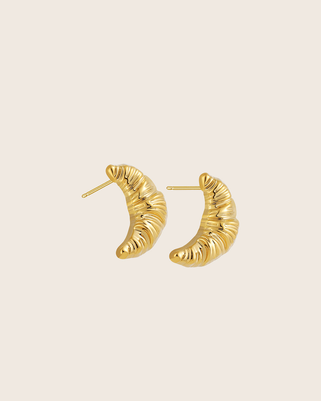Warm Croissant Studs
