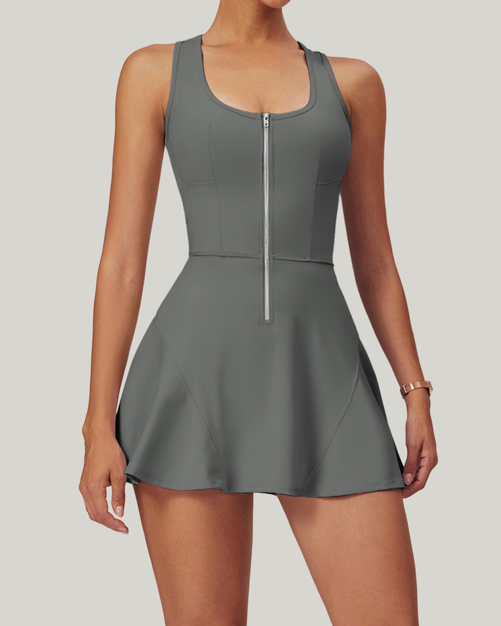 Flow Flex Tennis Dress Gray