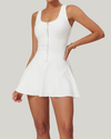 Flow Flex Tennis Dress White