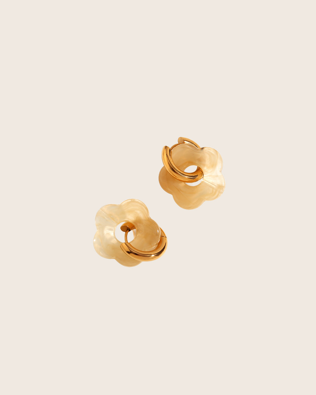 Flower Drop Earrings
