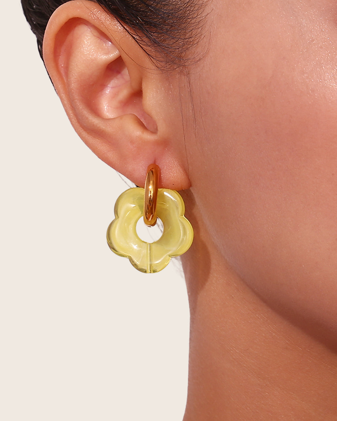 Flower Drop Earrings