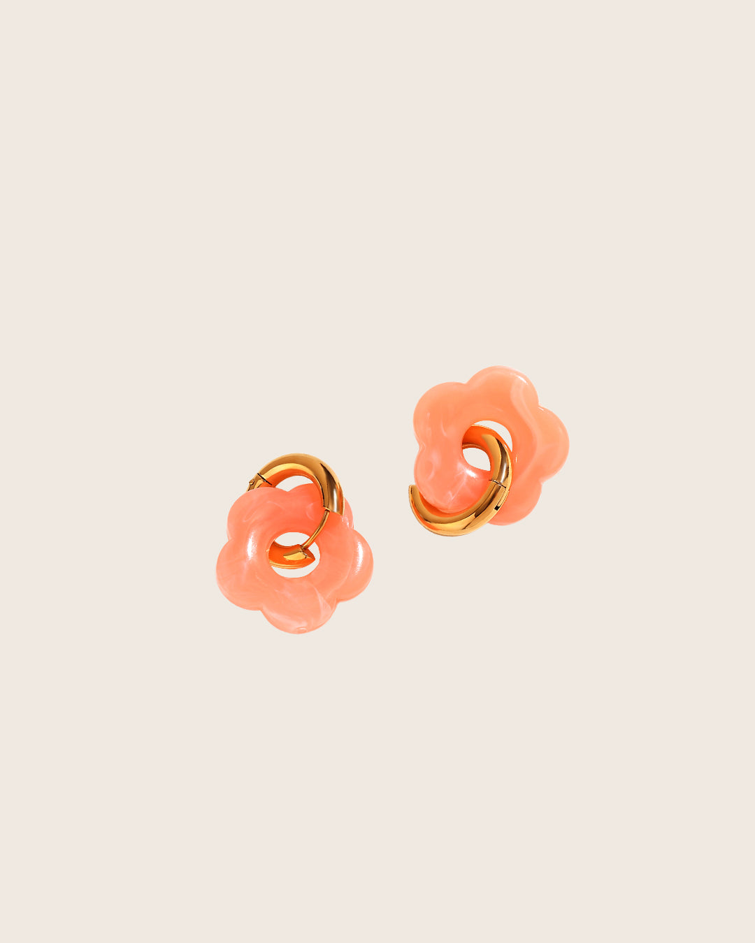Flower Drop Earrings