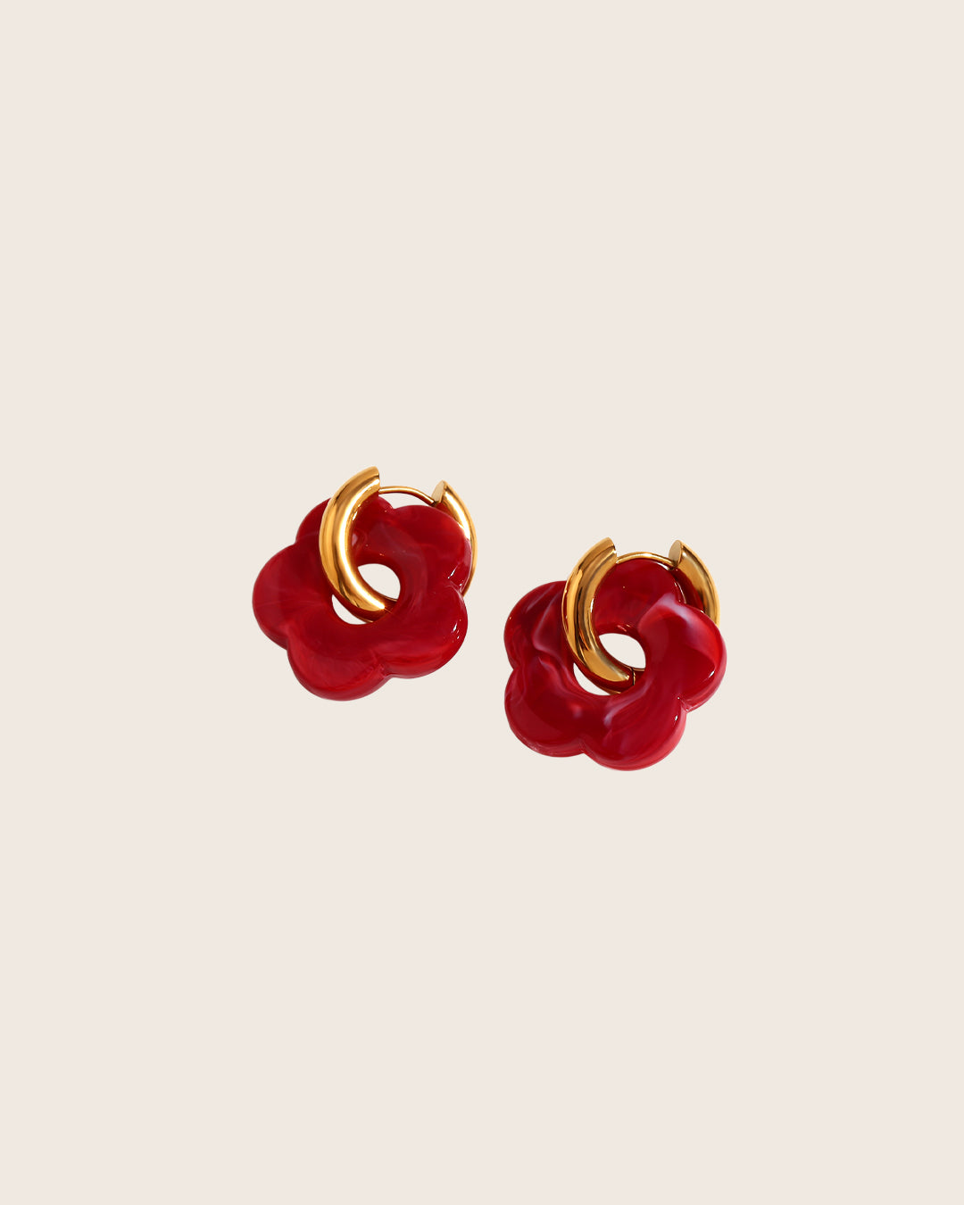 Flower Drop Earrings