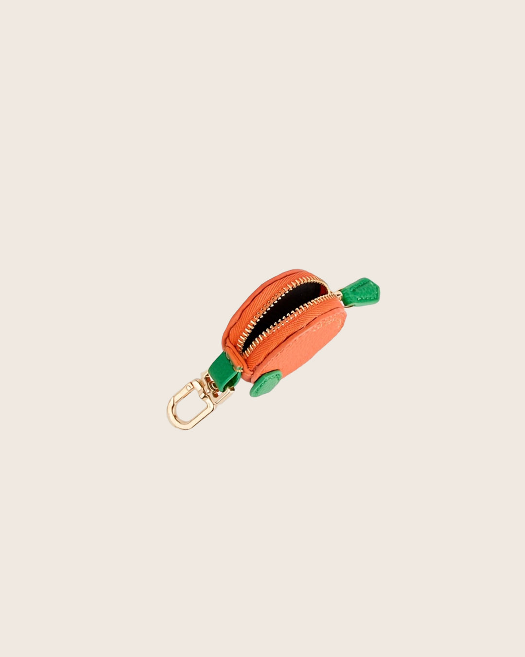 Orange Charm Coin Purse