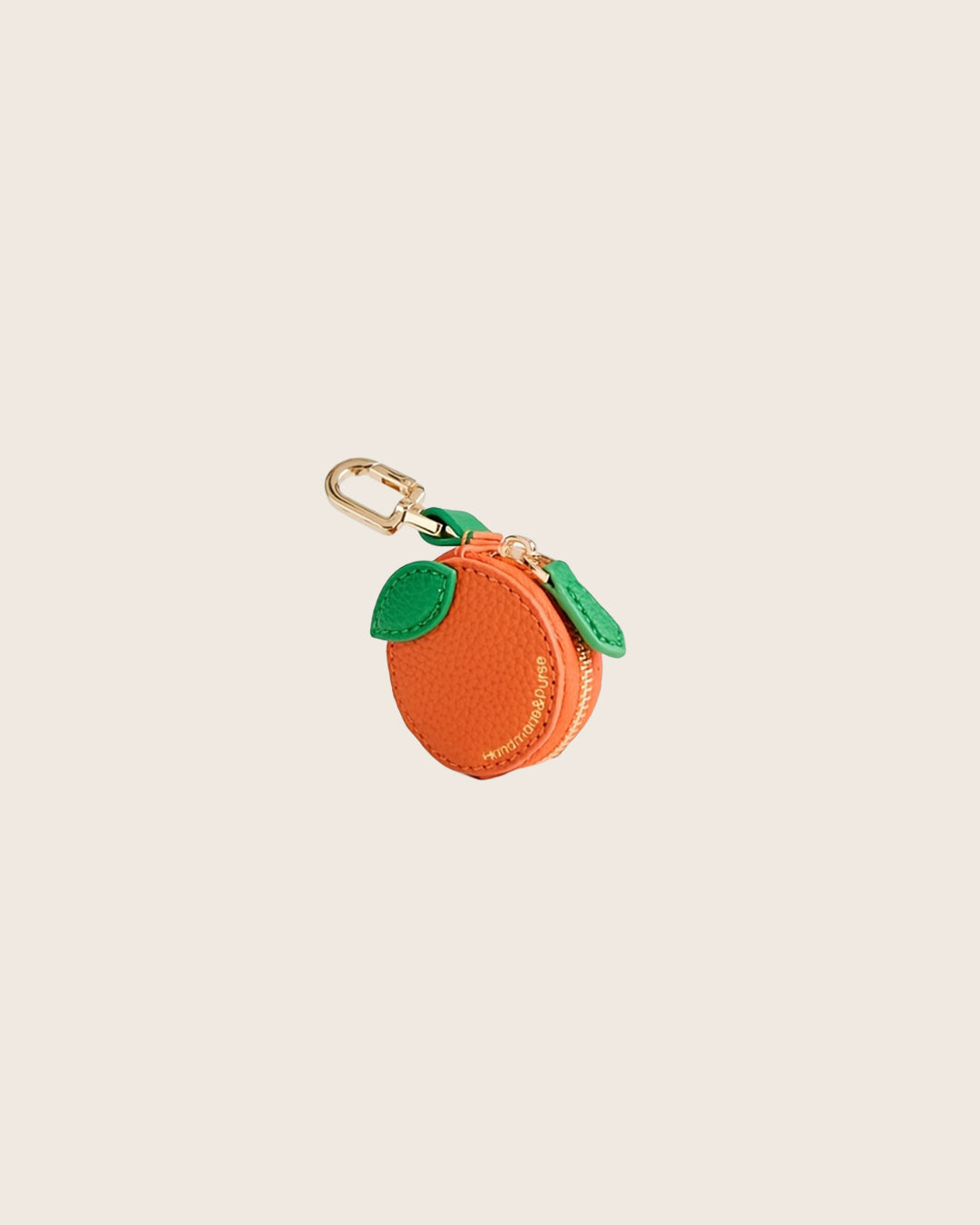 Orange Charm Coin Purse