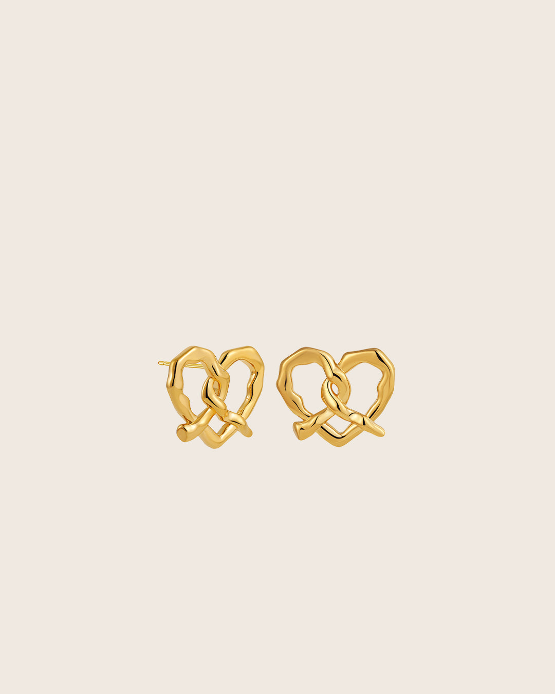 Warm Pretzel Studs