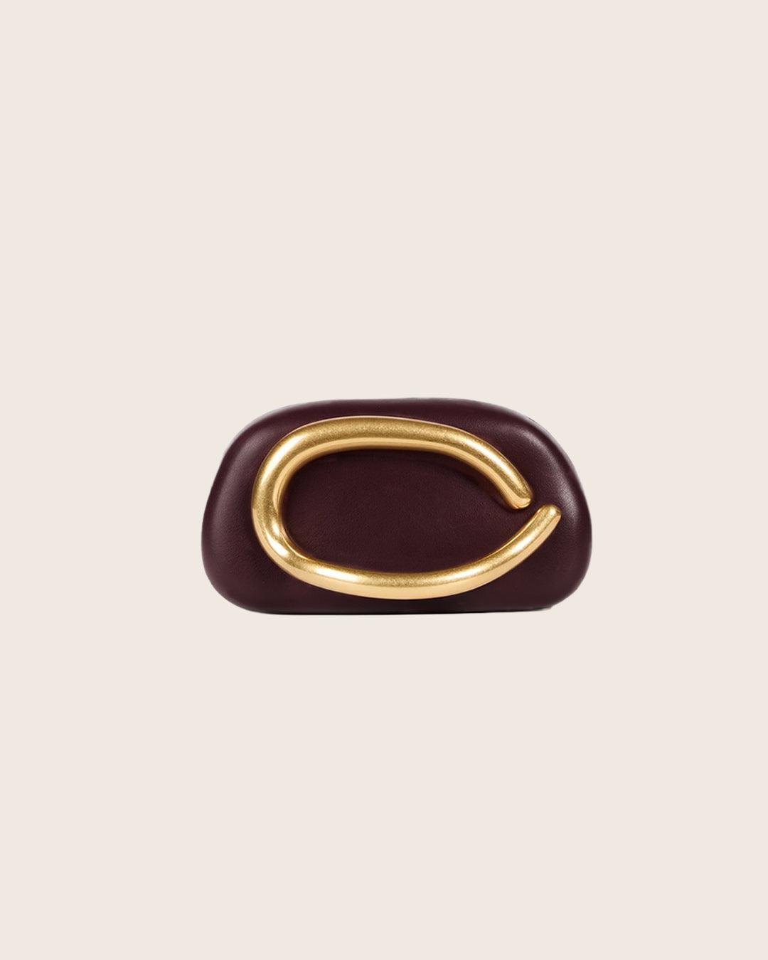 Classic Gold Handle Clutch