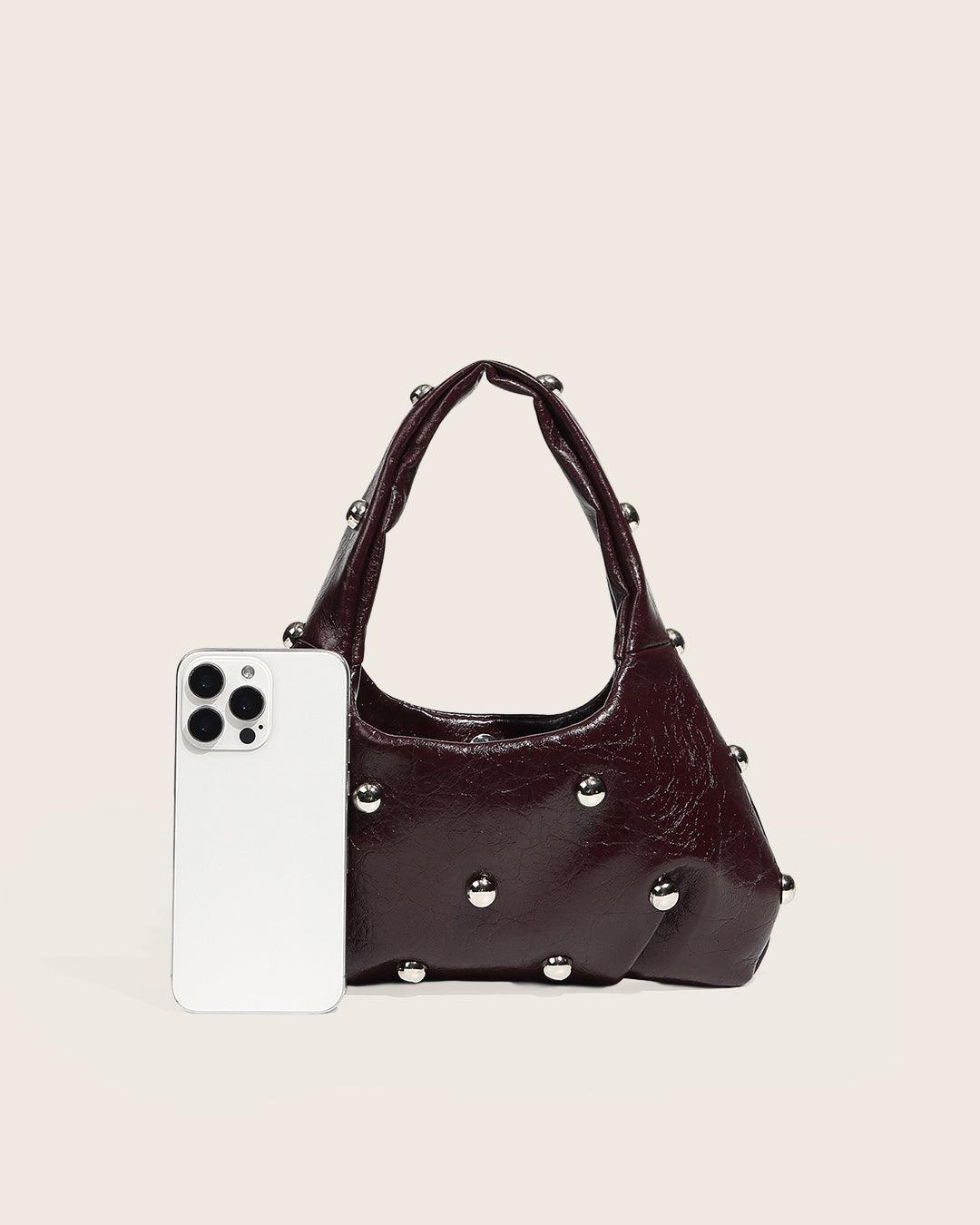 Rivet Hobo Bag
