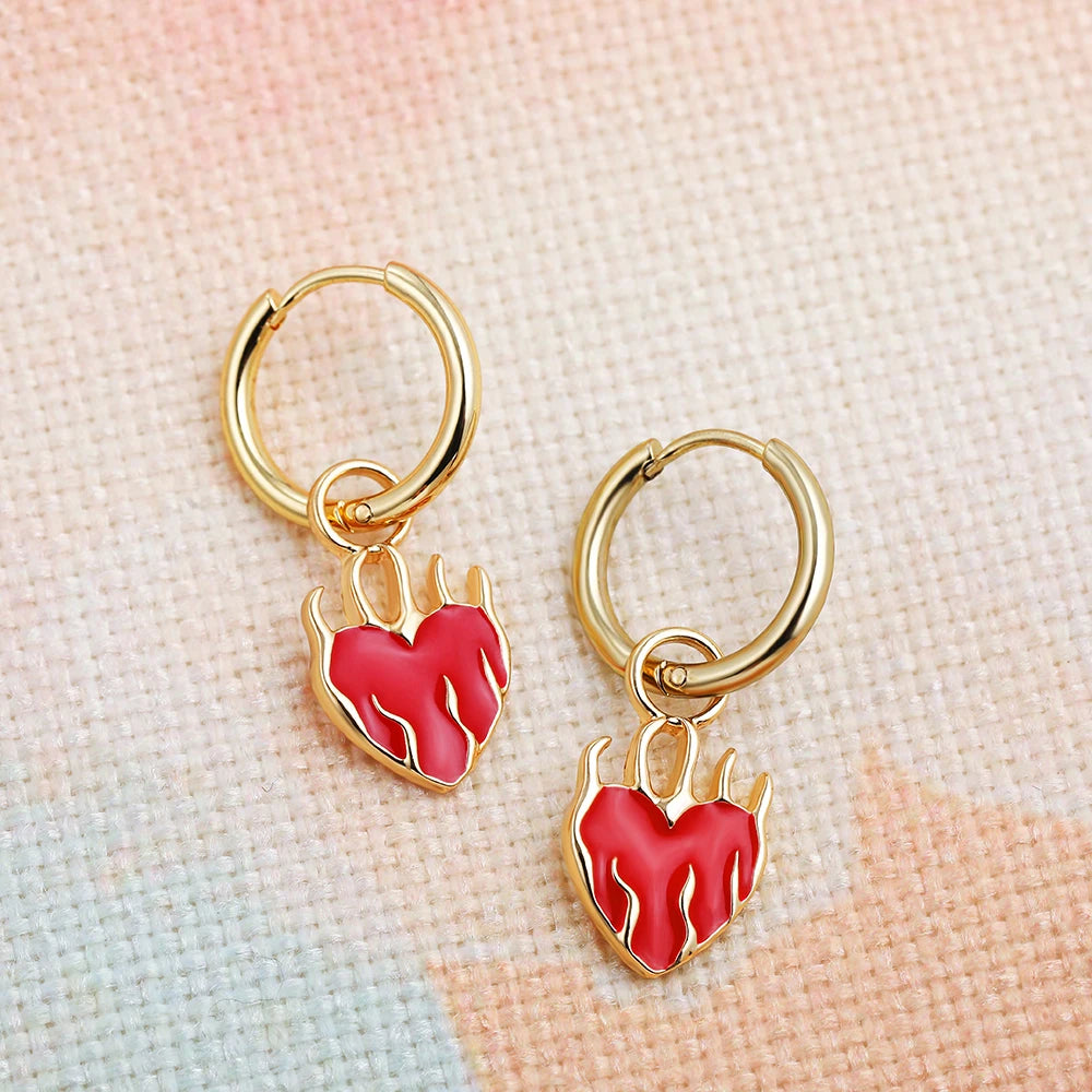Hearts on Fire Earrings