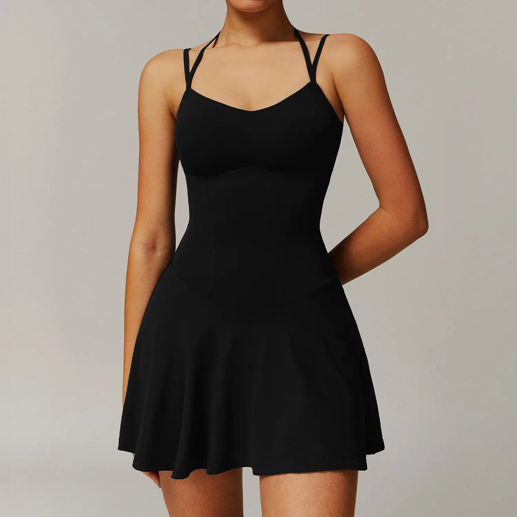 Flow Romper Ebony