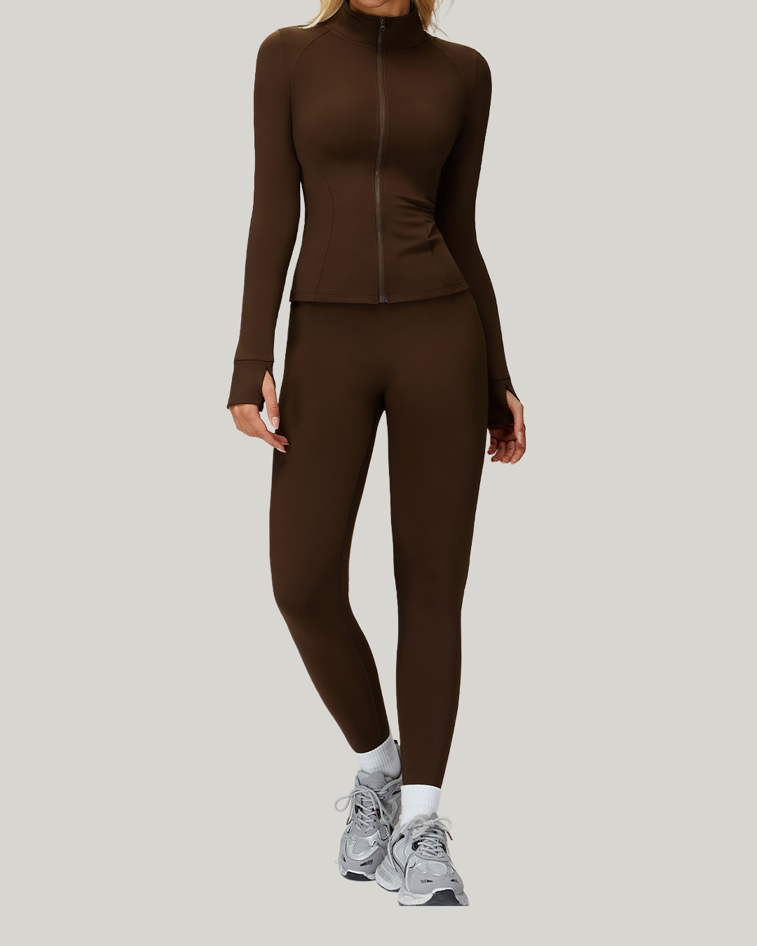 Seam Flex Set Dark Coffee