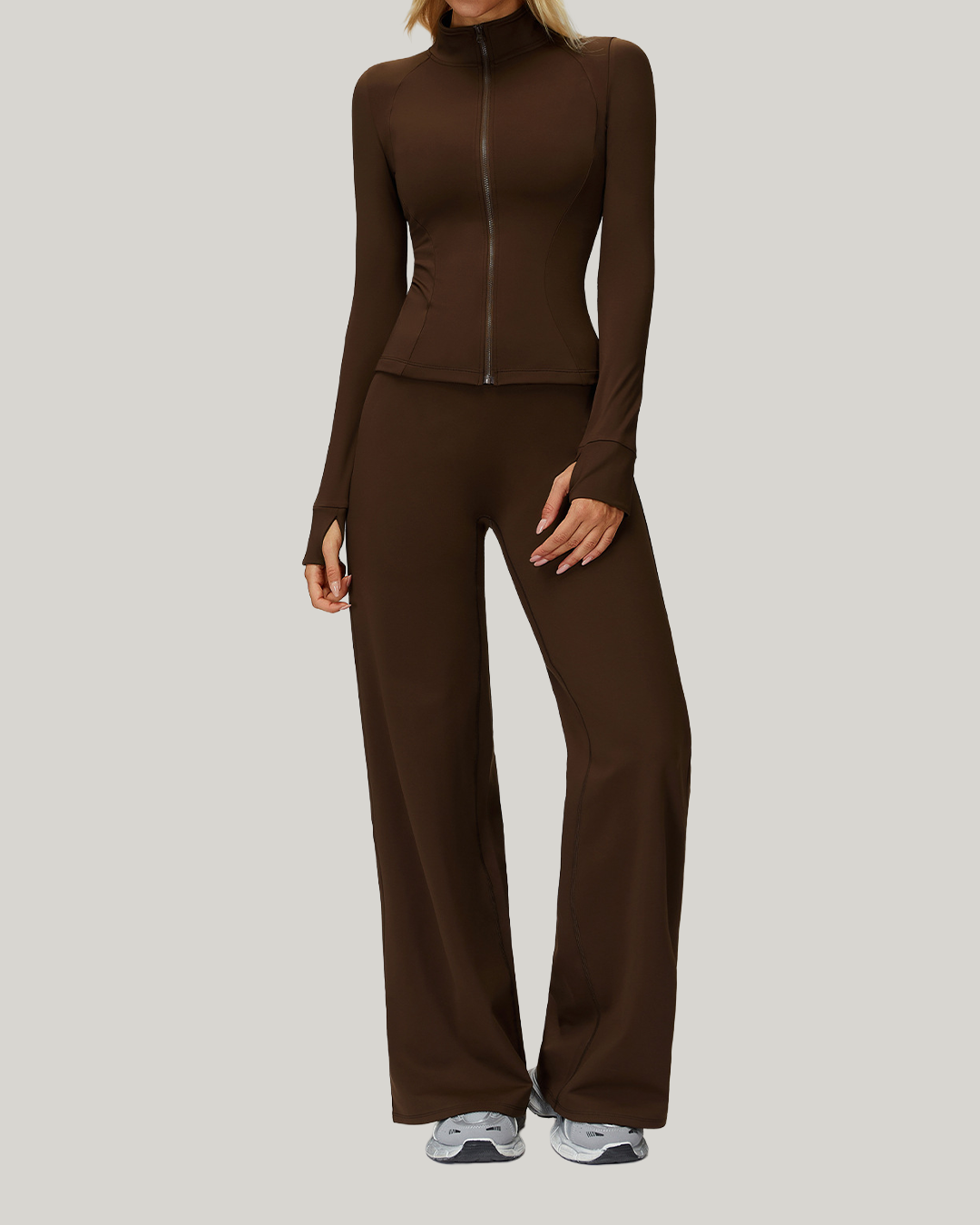 Seam Flex Set Dark Coffee