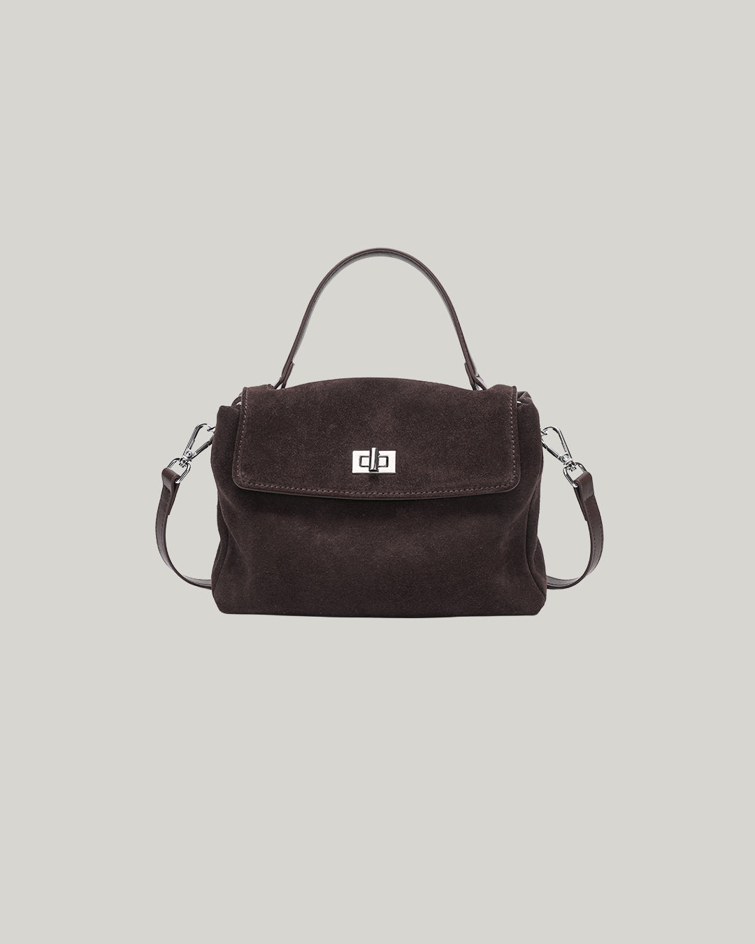 Suede Handcarry Tote