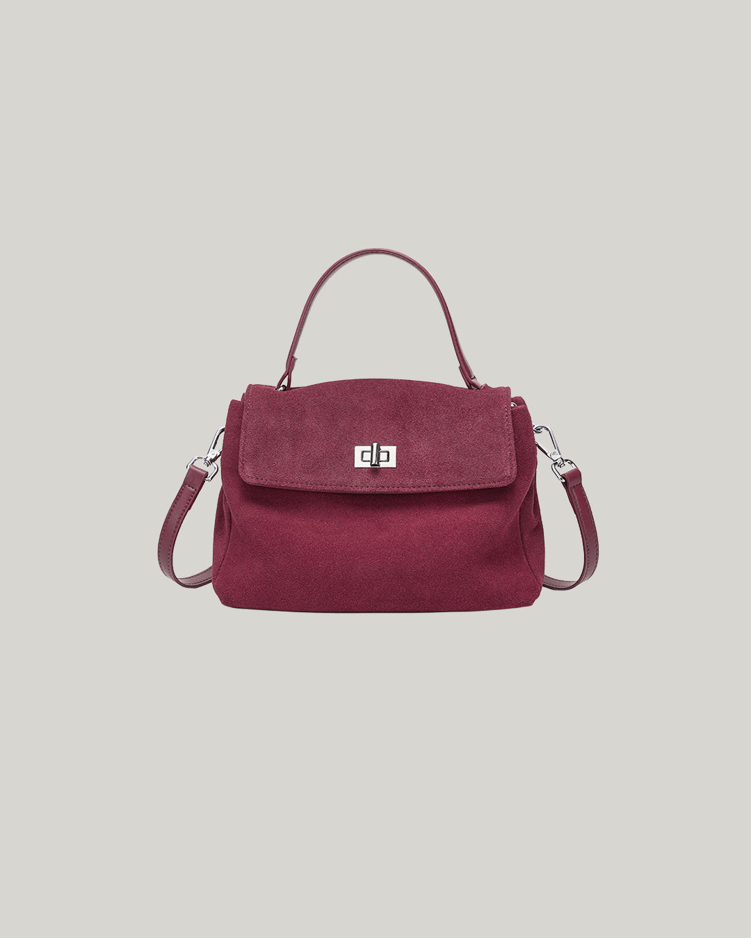 Suede Handcarry Tote