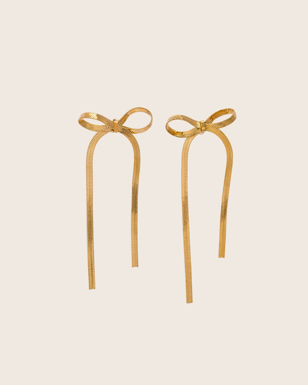 Tassel Bows Studs