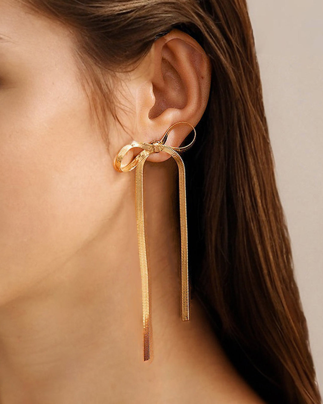Tassel Bows Studs