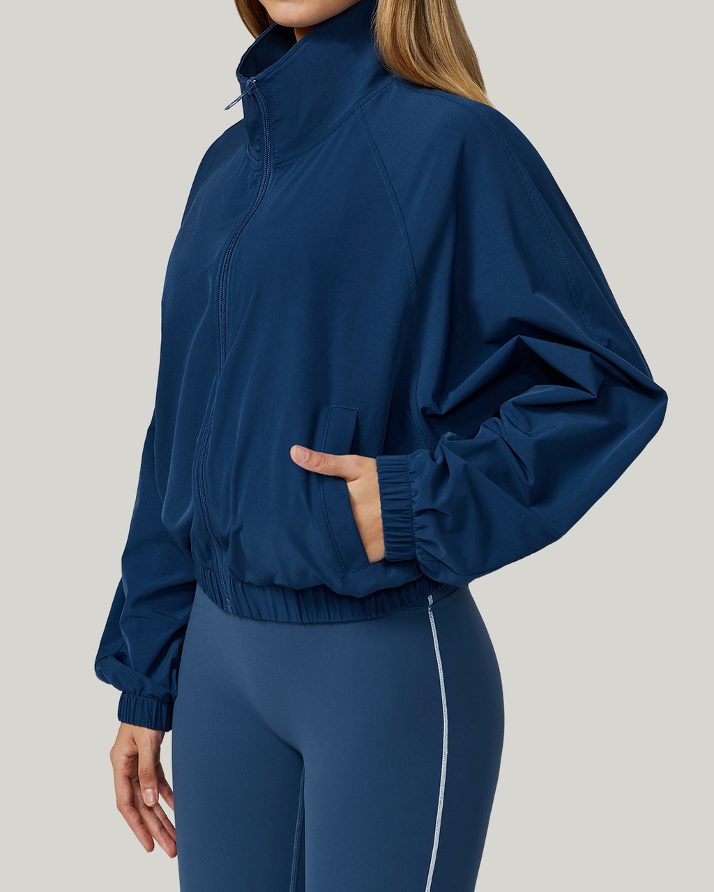 Windbreaker Zip Jacket Dusk Blue