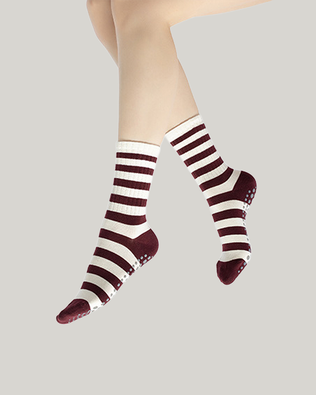 Romantic Winter Grip Crew Socks
