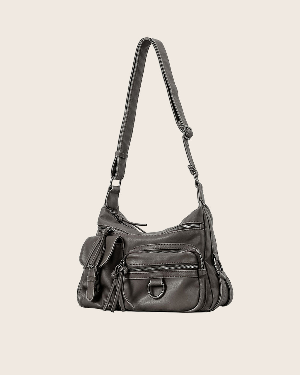 Y2K Washed Leather Bag