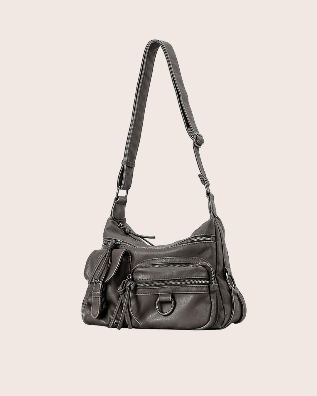 Y2K Washed Leather Bag
